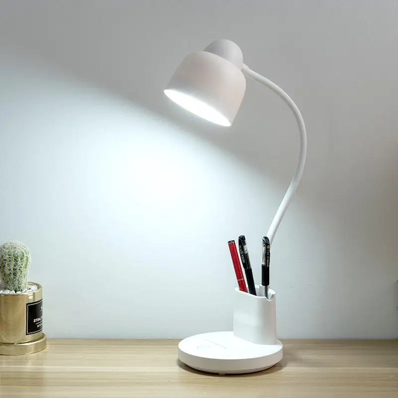 Best Seller Modern Luxury Dimmable Table Lamp Led Office Reading Study Desk Lamp With USB Charging Port Null 2024 New