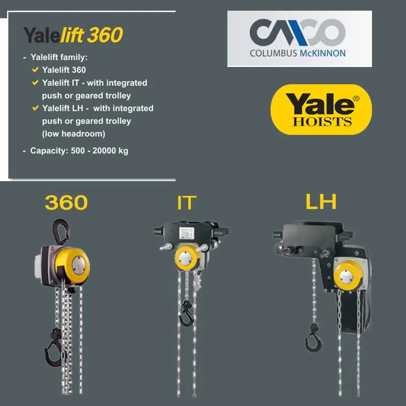 China Famous 2 T Hand Operated Chain Hoist with Quiet Brake System for Heavy Duty Applications