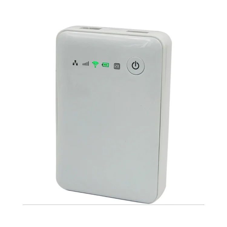 Pocket openWRT 4g LTE Wireless Sim Slot WiFi Router with 6000MAh Battery