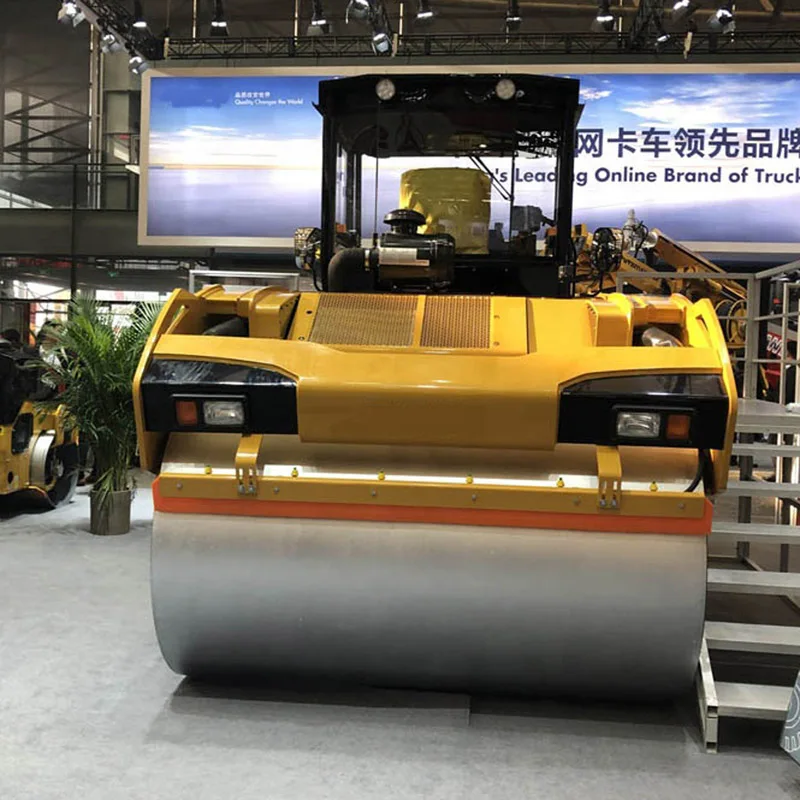 Китай горячая Распродажа 13 тонн Средний дорожный каток STR130C-8C с двойной