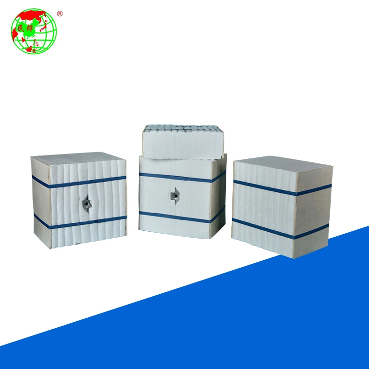 Лучшая цена, низкие огнестойкие керамические волоконные модули 1430 C, высокоциркониевые керамические волоконные модули