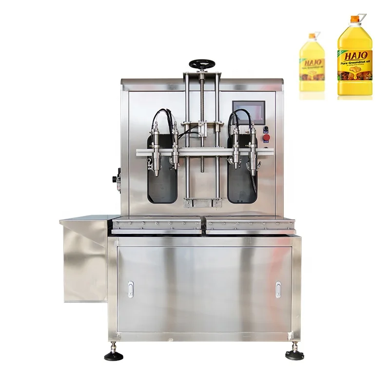 automatic sunflower vegetable bottle cooking edible palm oil filling machine