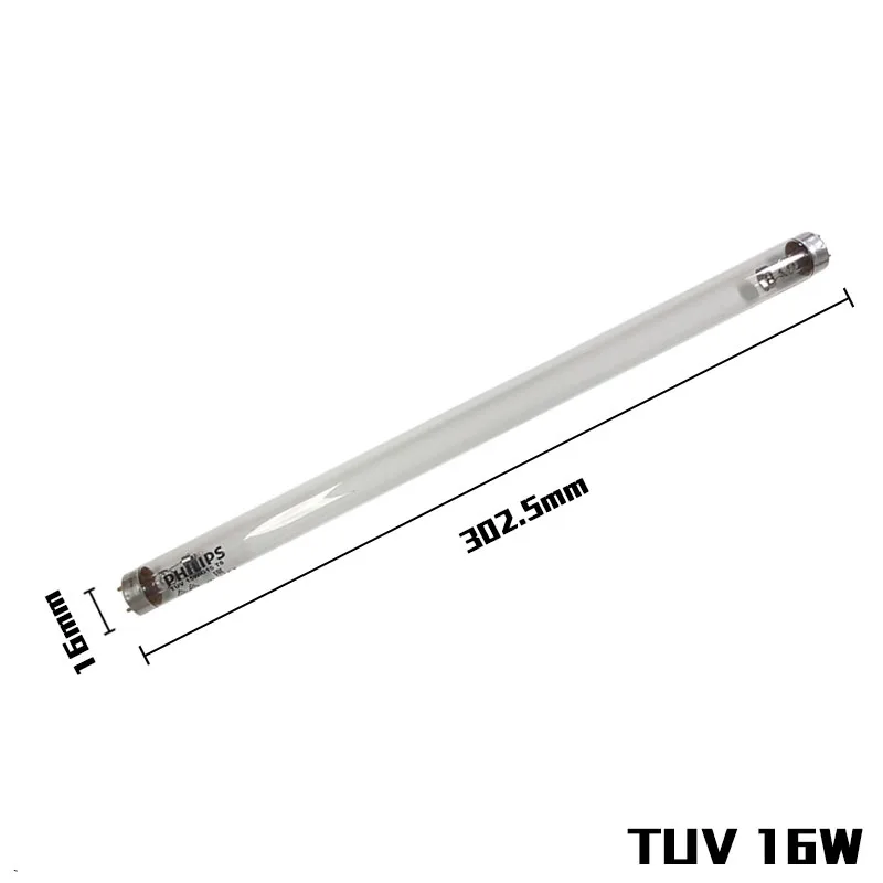 PHILIPS UVC lighting used in professional water and air disinfection  TUV 16W 254nm philips uv lamp