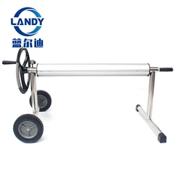 Factory Price Retail Stainless Steel High Quality Ground Swimming Pool Solar Cover Reel Roller