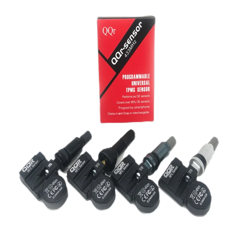 QQr NFC TPMS sensor program by phone Car Tires Tpms Tire Pressure Monitoring Digital Tpms Sensor sensor