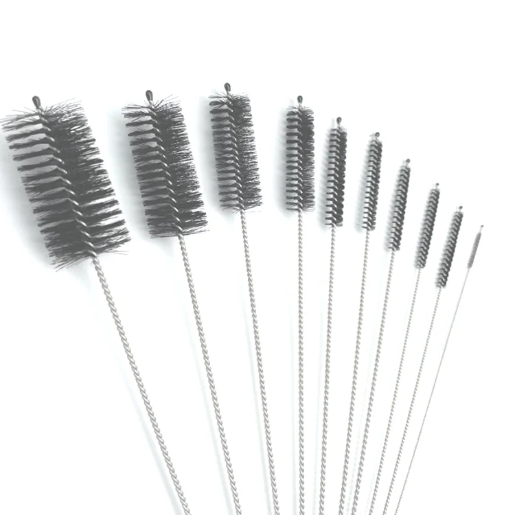 Factory Direct Twisted Nylon Pipe Brush water bottle cleaner tube cleaning brush