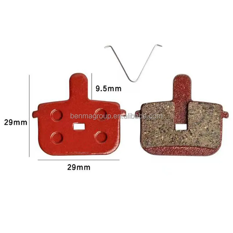 New resin organic semi-metal semi metallic bike MTB bicycle brake pads pastillas de freno para bicicleta