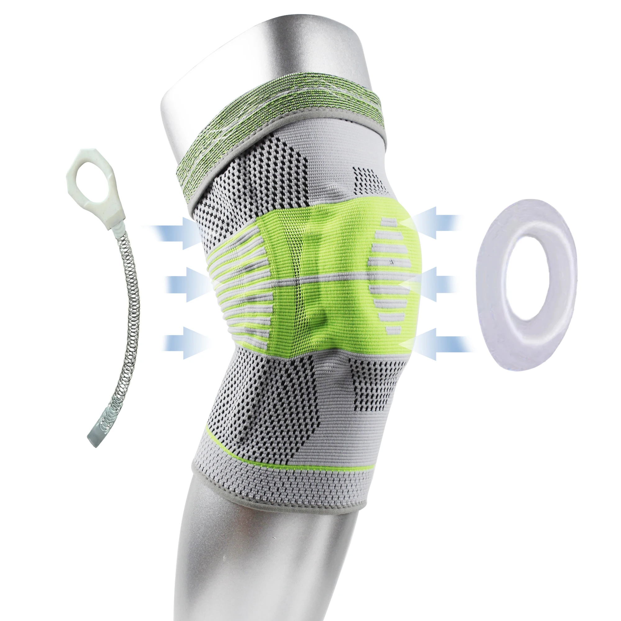 Knee Brace,Knee Compression Sleeves Knee Support for Meniscus Tear Knee Pad Wrap for Men and Women Running, Basketball,Arthritis