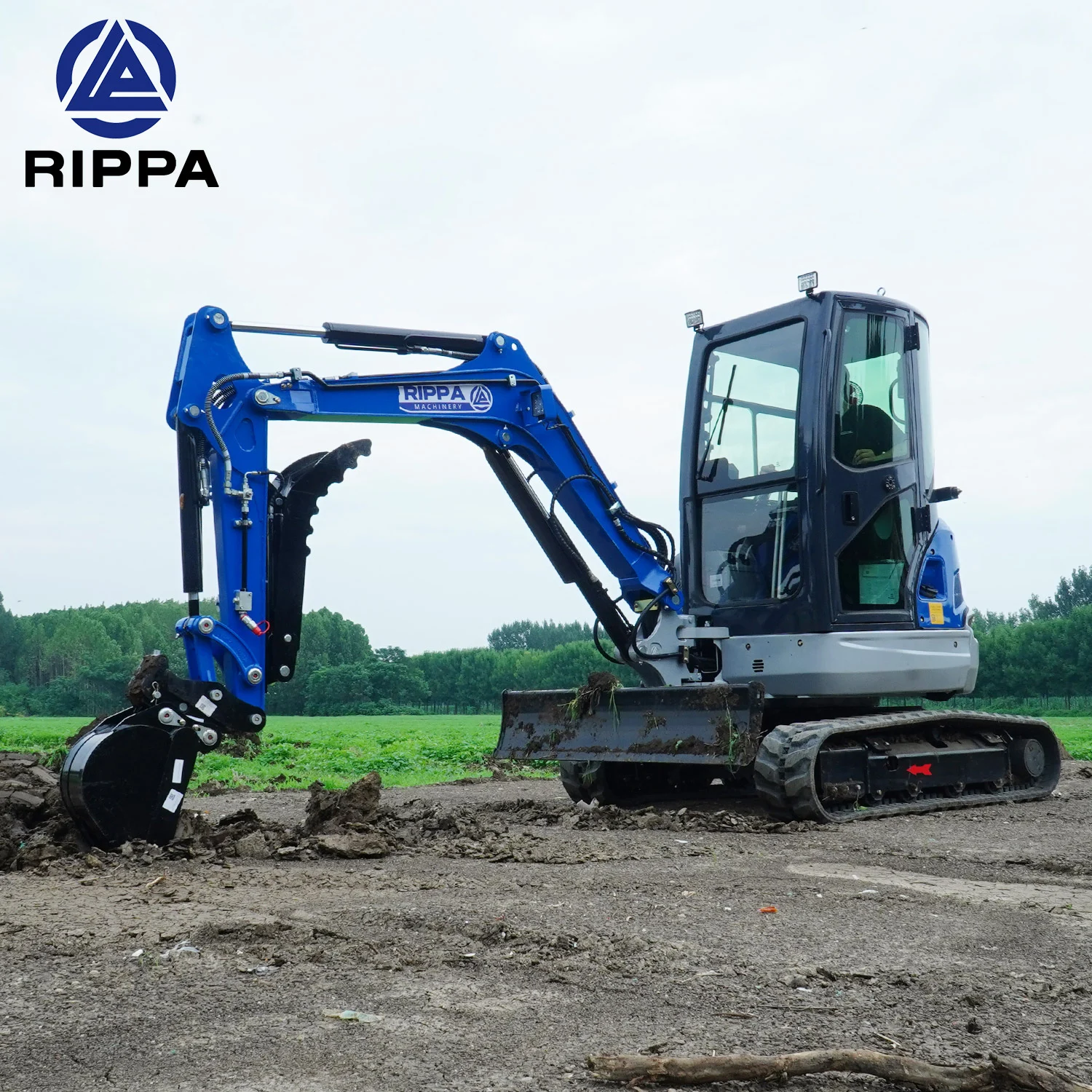 3 5 тонн желтых экскаваторов и от производителя Rippa небольшой экскаватор новый продукт мини-экскаватор с качелями