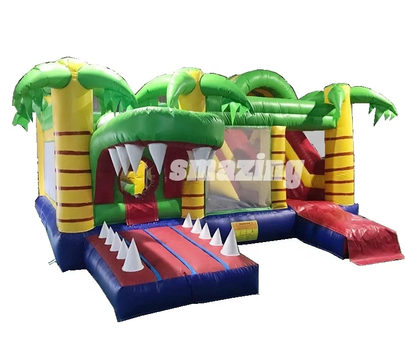 
New pirate inflatable jumping kids castle combo inflatables castle bouncy jumping bouncer theme playground 