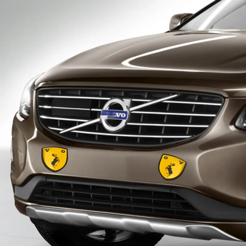 Car Emblems Badge 3D Metal Car Sticker Rear Trunk Logo Sticker For XC90 XC60 XC40 D2 D5 V90 V60 V40 S80 S40 S60 AWD T3 T4 R80