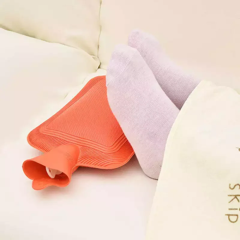 Rubber Hot Water Bag Soft Winter Relaxing Hand Warmer Water Heating Pad