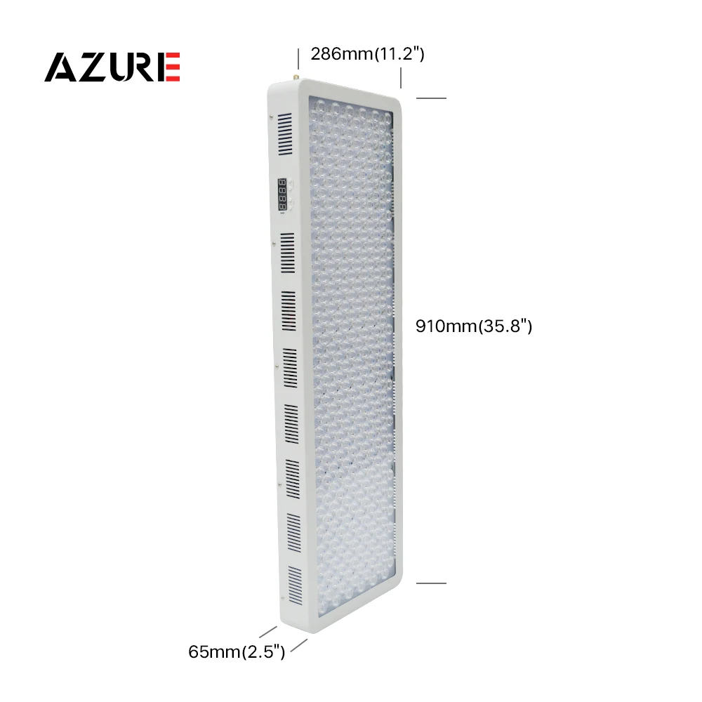  Небесно-Голубой 1500w 660nm 850nm высокой светимости clearlight Дома Инфракрасный Коллагеновый уход за кожей лица красный свет терапии панель модульный