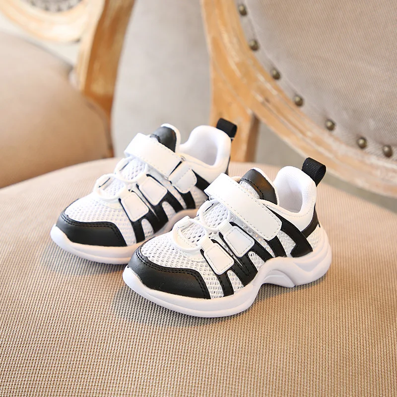 Baby Toddler Girls Boys Air Mesh Cut Out Breathable Sneakers Little Kid Sport Casual Trainers Children Lightweight Casual Shoes