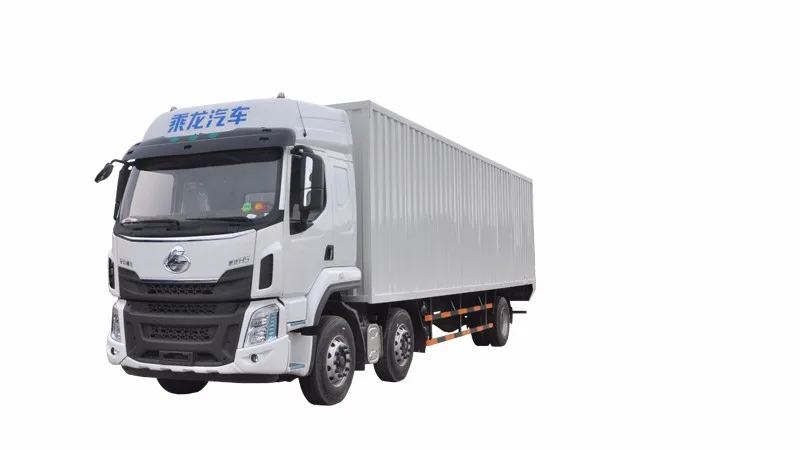 2021 New Chinese Chenglong 4x2 180hp Box Cargo Truck Euro5 Van Light Truck