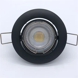 Factory price MR16 G5.3/Gu10 recessed halogen lamp fittings,grille mr16 downlight fixtures