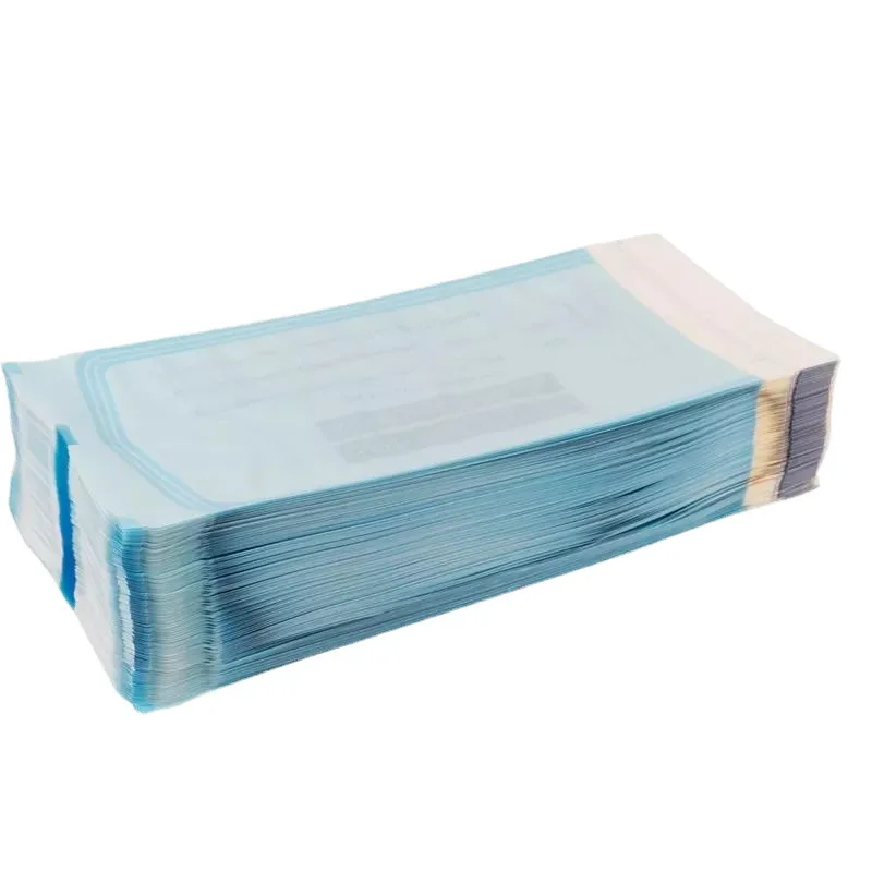 Dental packaging self sealing autoclave sterilization pouch bags barrier covers
