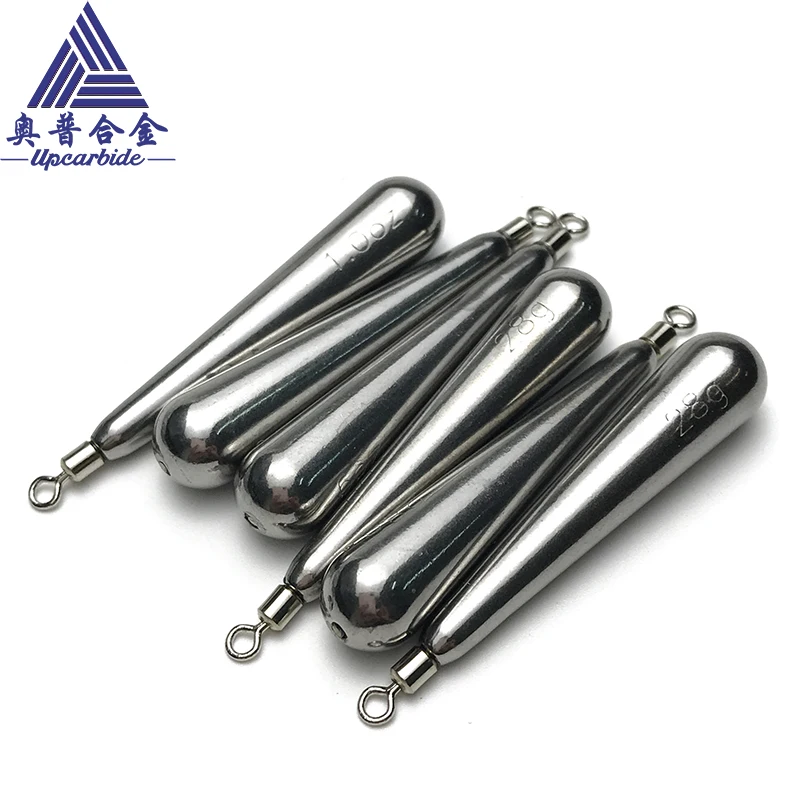 3.5-28g Fishing Weight Cylinder Bass Fishing Accessories Tungsten Drop Shot Weights