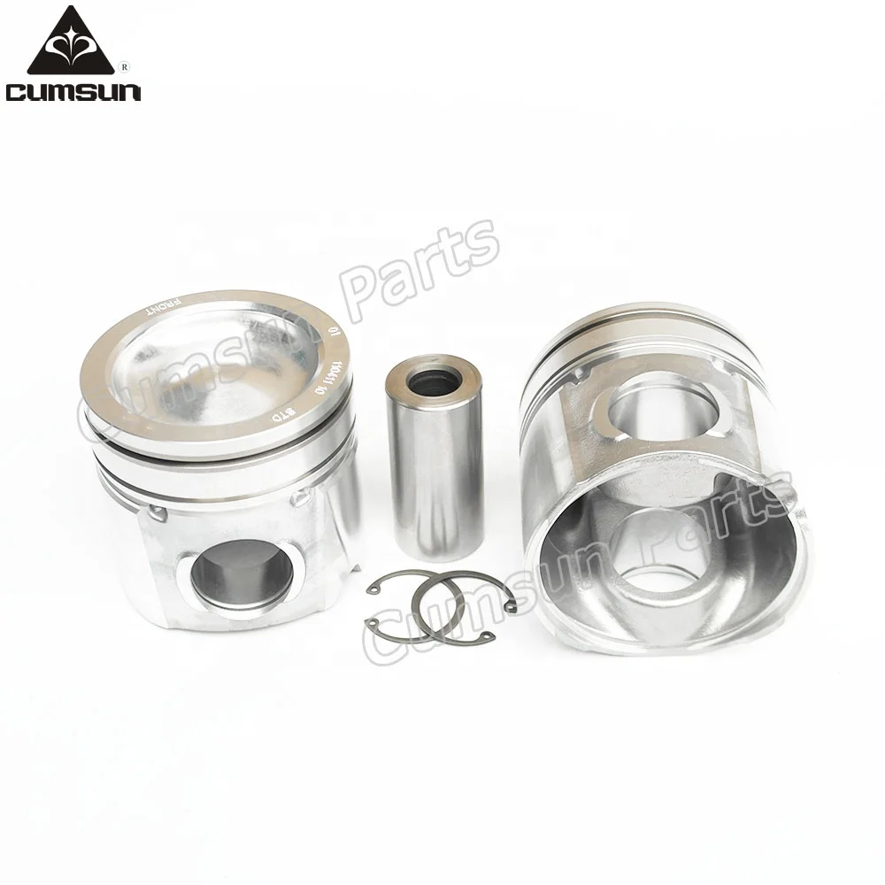 excavator PC200LC-8 PC220LC-8 SAA6D107E diesel engine piston kit 6754-32-2110 for KOMATSU engine parts
