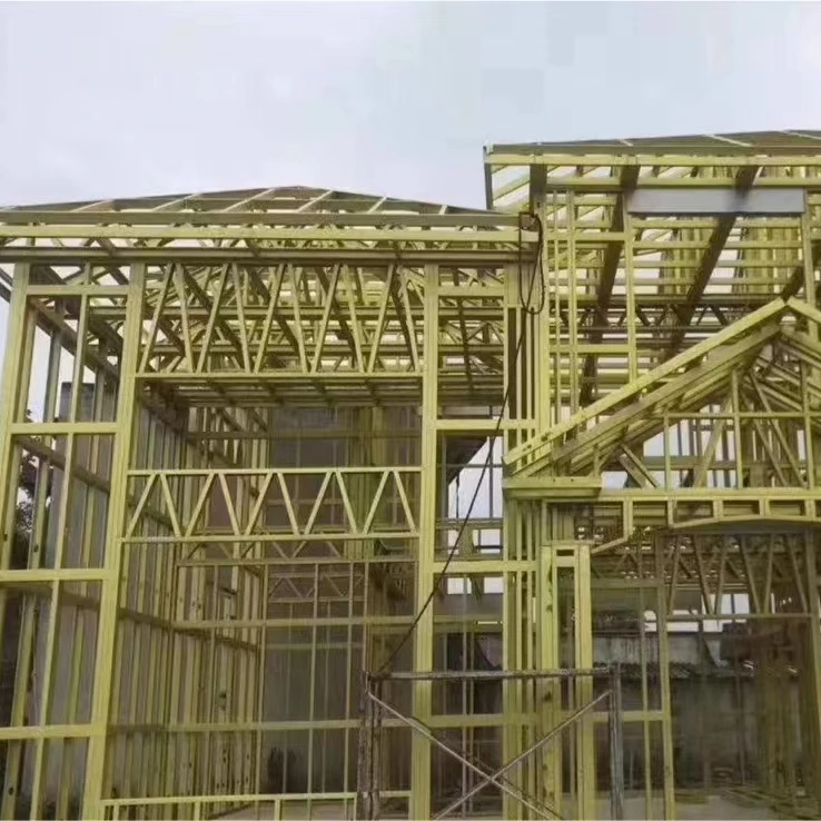 Prefabricated House C shaped  S550GD  Z275 High Tensile Strength  Galvanized Steel  Strip for Light Steel Villa