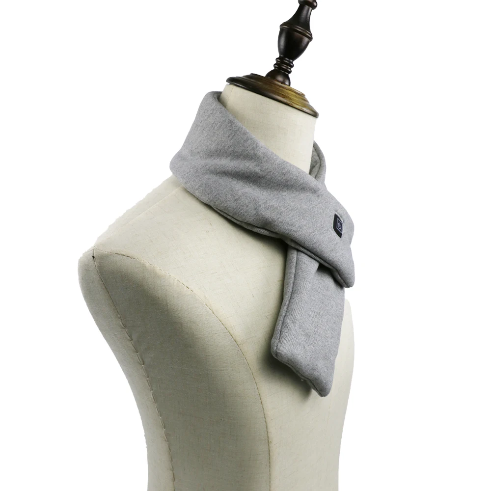 Spot wholesale Rechargeable Heating Scarves for Men and Women Neck Heated Scarves for Winter Sports heated scarf