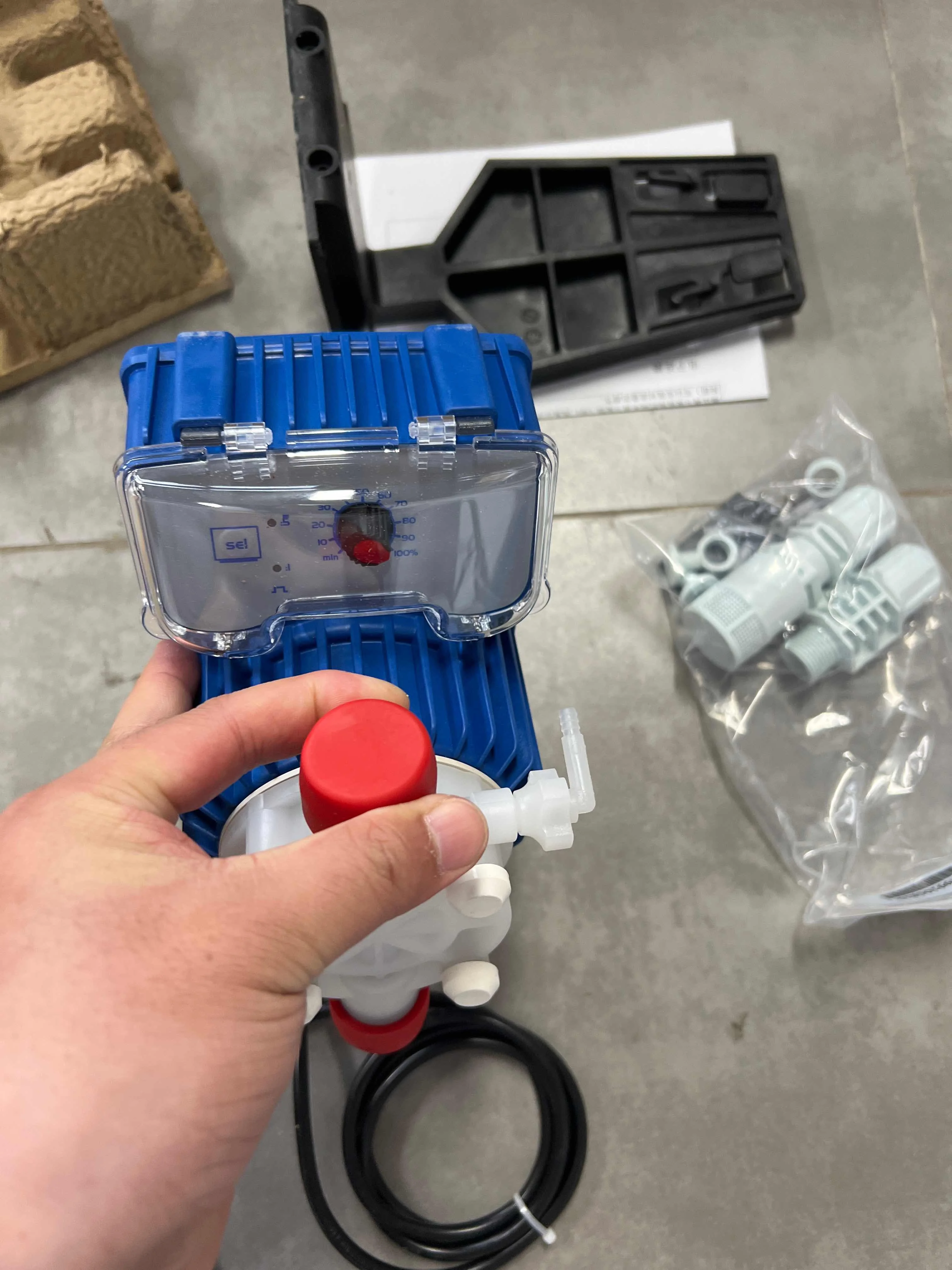 Italy chemical metering pump solenoid seko aks dosing pump SEKO  DOSING PUMP APG600 / BOMBA DOSIFICADORA in factory price