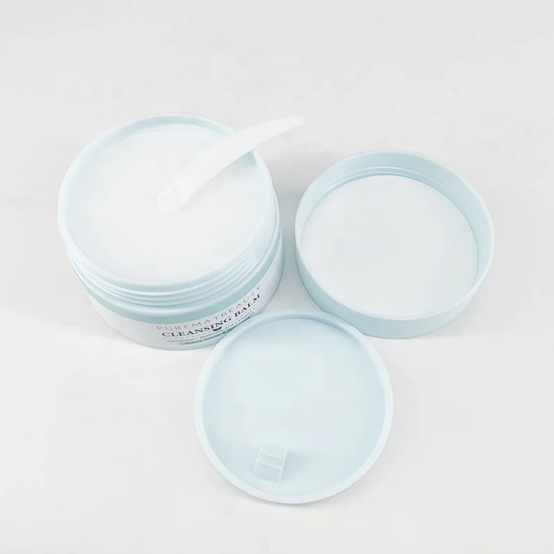 OEM private label makeup remover gel cleansing nourishing skin glutathione facial cleansing balm with hyaluronic Acid