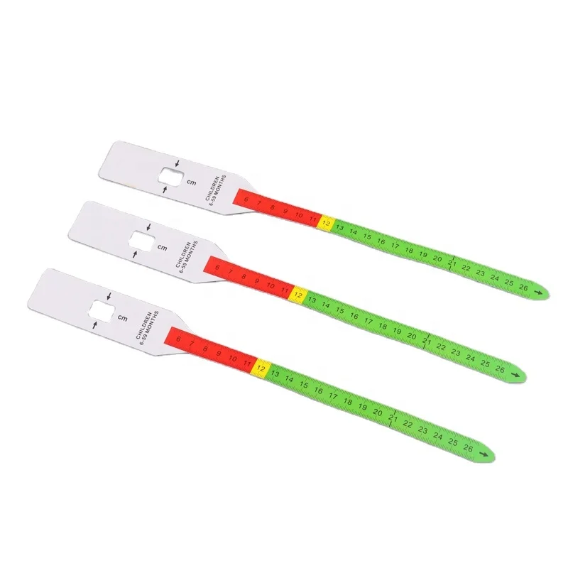 MUAC Measuring tape for baby 26.5cm for adult 56cm