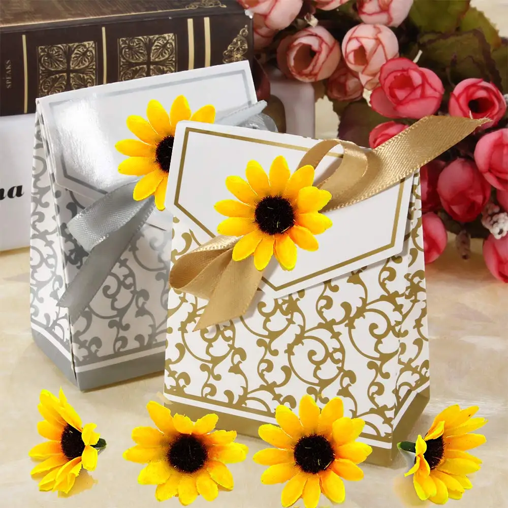 Artificial Sunflower Suppliers Handmade Wedding Sunflowers With Natural Touch Bright Colors In Bulk Sun Flower