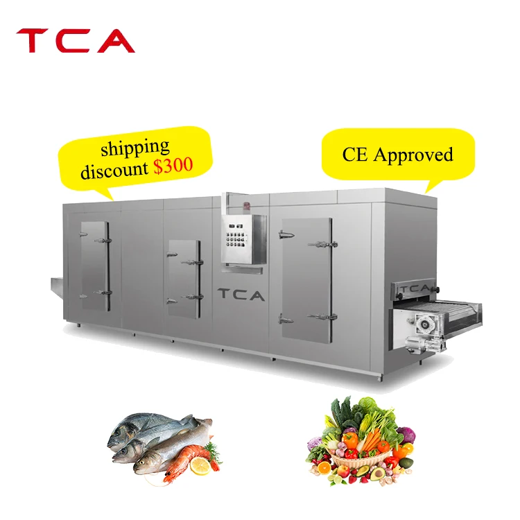 XXD individual quick freezing (iqf) tunnel freezer