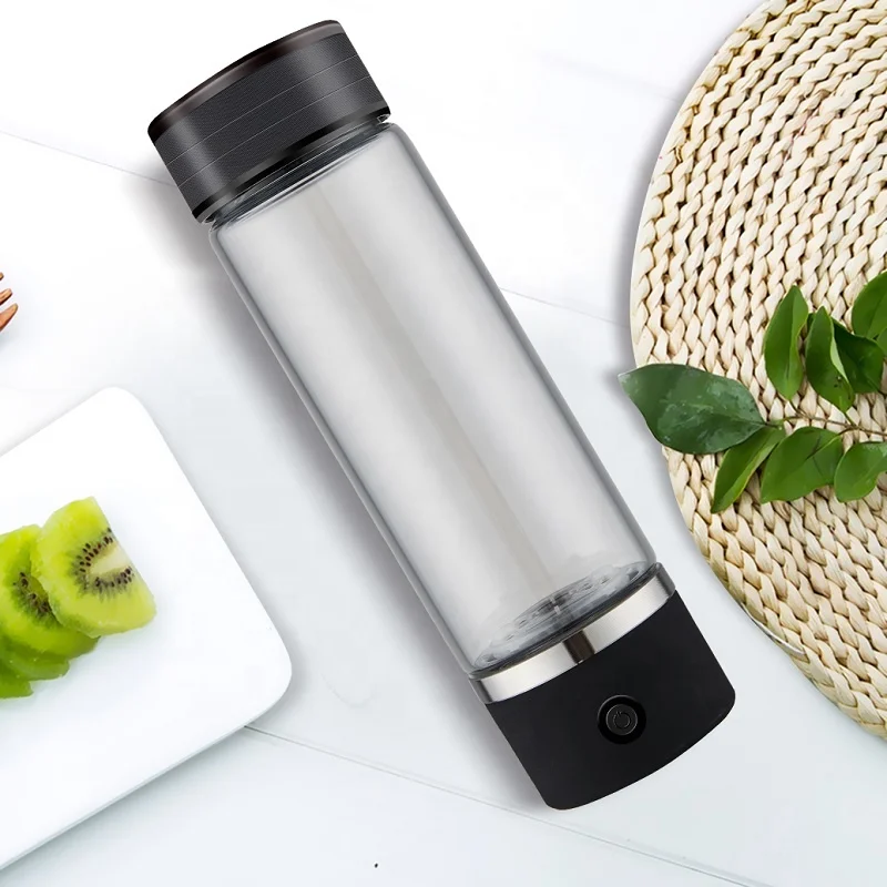 Portable USB hydrogen rich water bottle hydrogen water generator water electrolysis ionizer