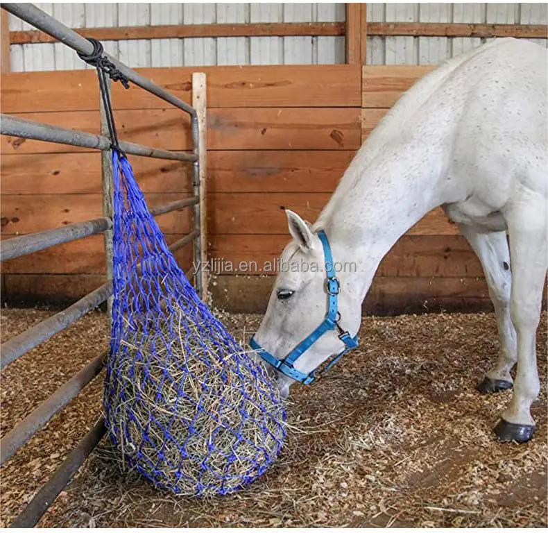Slow Feeder Hay Net for Horses Helps Prevent Overeating and Supports Healthy Digestion