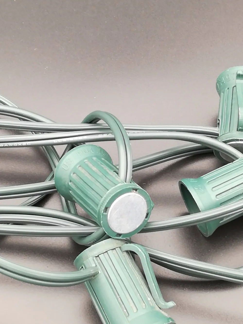 12C9-500G1 12inch Space 500G1 C9 Christmas String Lights with Magnetic Bases