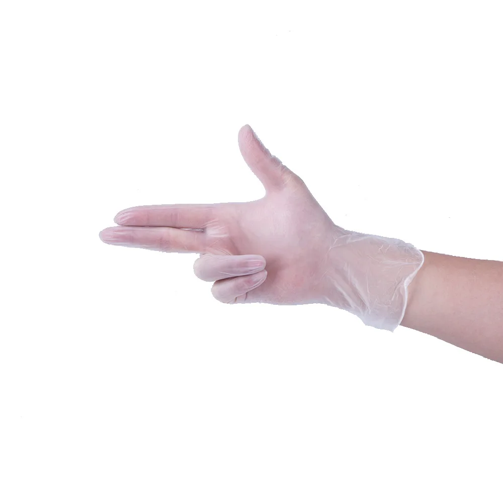 Wholesale Disposable 240 mm powder free Vinyl Examination safe hand PVC Gloves