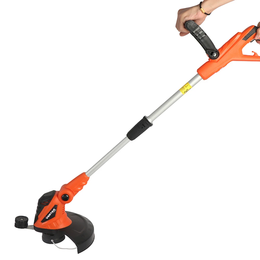 Vertak 550W telescopic china grass trimmer electric 30cm cutting width automatic feed trimmer for grass