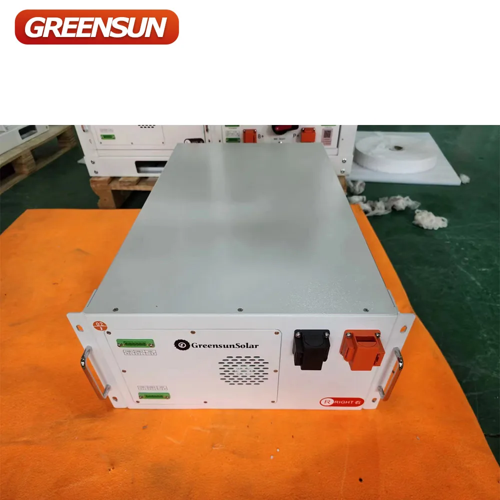 Greensun Rack Mounted 280AH 15 kwh Lithium Battery Cells Lifepo4 Batteries Rechargeables For Solar System UPS Telecom ESS
