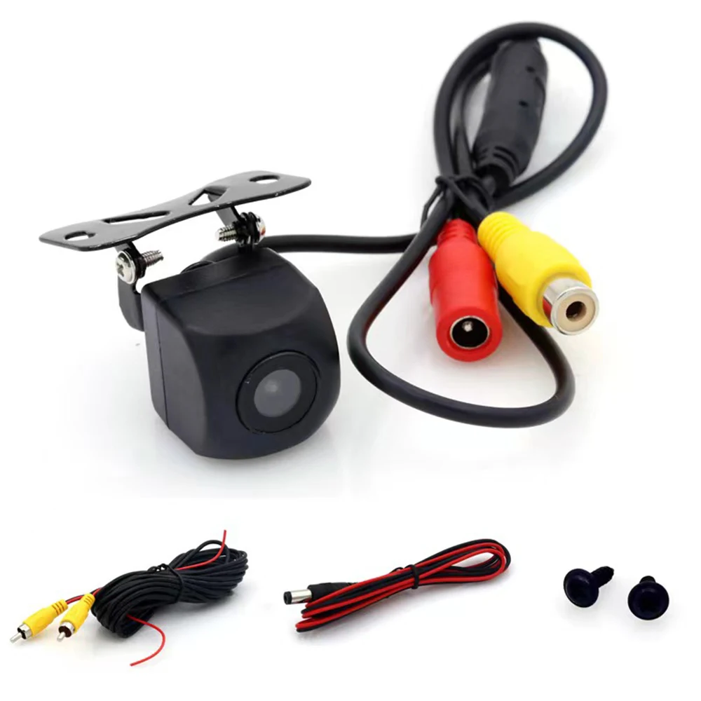 Factory Direct Sale 12v 4 8 12 Led Waterproof Reversing Camera Mini Car Cctv Side Camera Car Reverce Camera with Parking Line