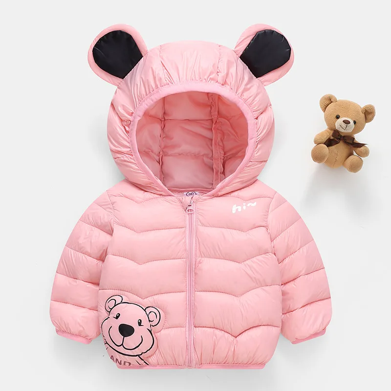 2024 New Lightweight Cotton-Padded Autumn And Winter Warm Cotton-Padded Jacket For Children 0-6 Years Old