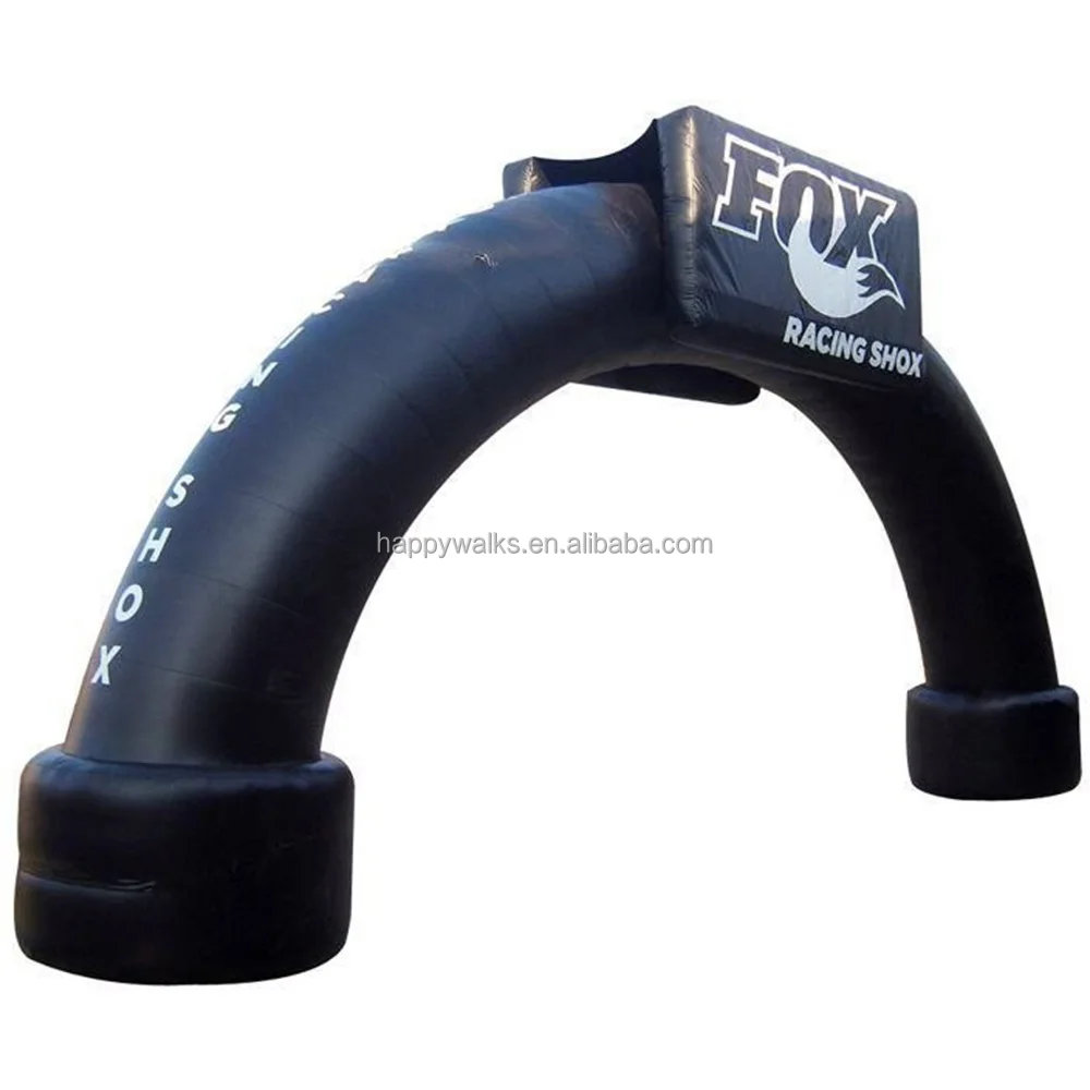 2023 hot sale pink inflatable finish line arch carnival competition starting point inflatable arch