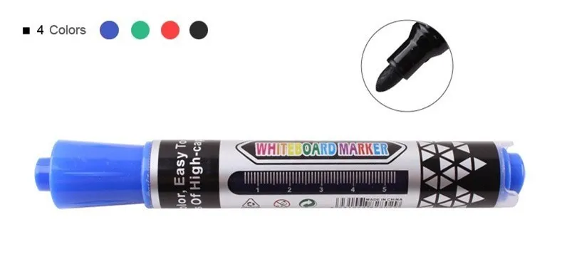 Hot Sale Custom High Quality Whiteboard marker Pen 4 colors dry erase used for office