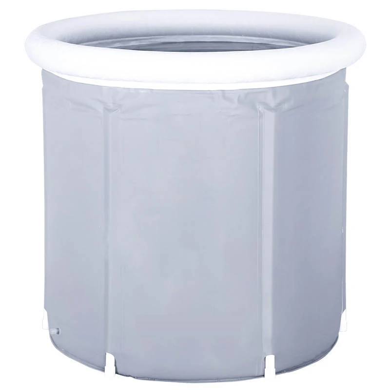 Factory Customized Fitness Man Adult PVC Portable Bath Tub Folding Bathtub for Ice Bath