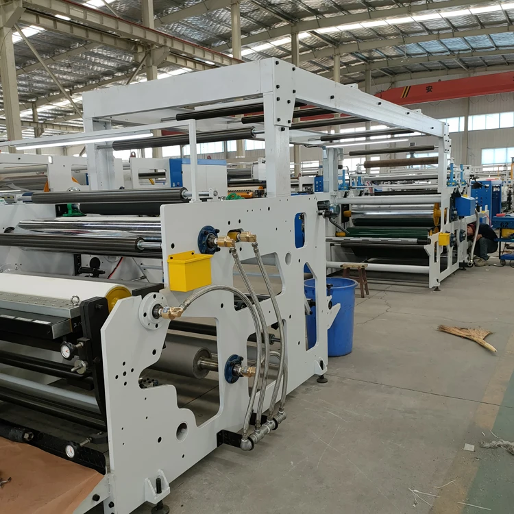 Laminating machine for carpet PUR fabric laminating machine PUR hot glue coating machine