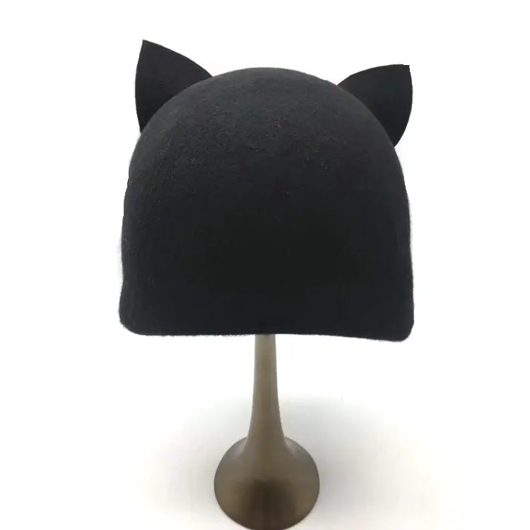 
top popular children fashion winter wool felt hats for kids 