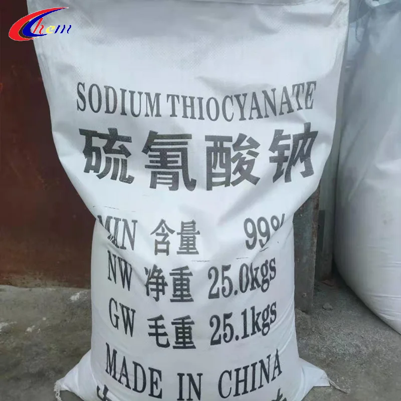 Sodium thiocyanate Sodium sulfocyanate White crystal powder with purity 95% 98% 99%