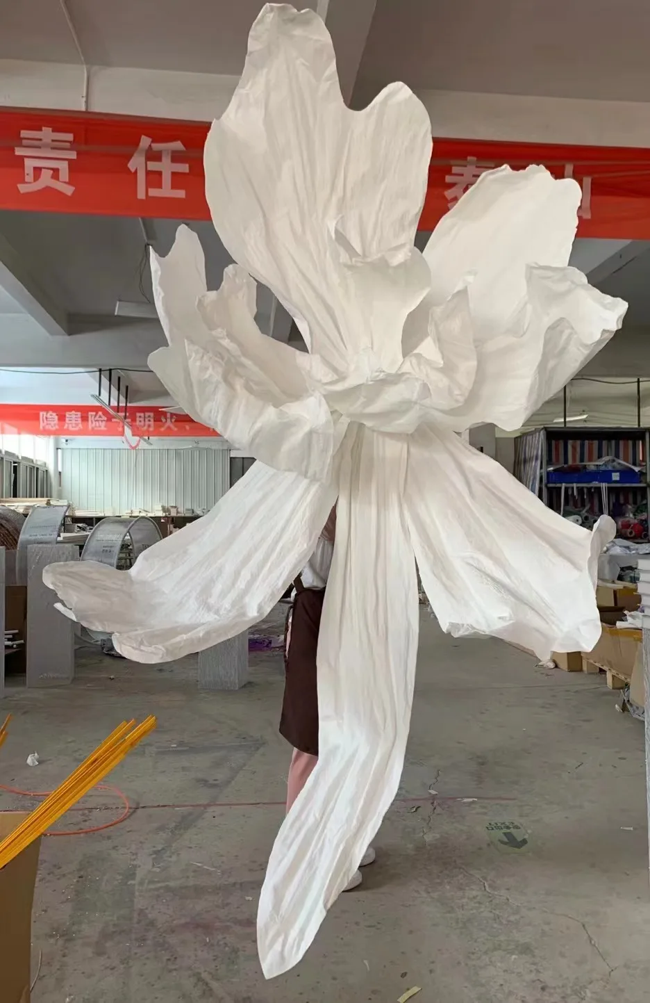 220cm Handmade Wedding Decoration Giant Flowers Artificial Large Size Paper Decorative Flowers For Wedding Party