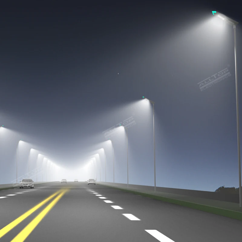 Cheap Price Integrated Solar Energy Road Lamp IP65 Waterproof Aluminum Housing 180W LED Solar Street Light