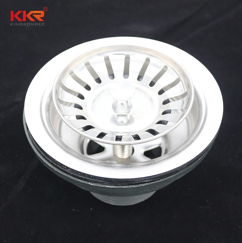 Оптовая продажа от производителя кухонная раковина из нержавеющей стали корзина для слива ситечко с корзиной удаления стопор