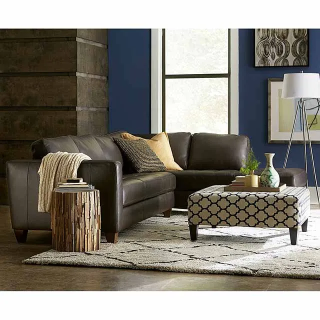 Customized Modern Style Genuine Leather Living Room Sofas, Sectionals Couch Lounge Custom Sofa Set Furniture For Home