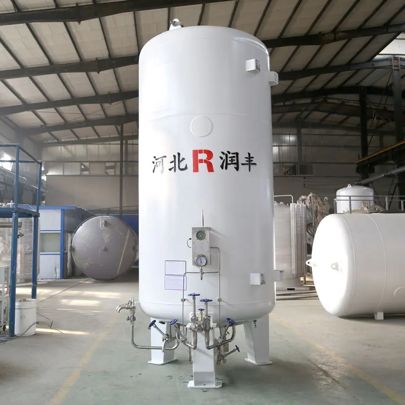 Runfeng Cryogenic Storage Tank For Industrial Gas Liquid Oxygen, Nitrogen, Argon, CO2, LNG