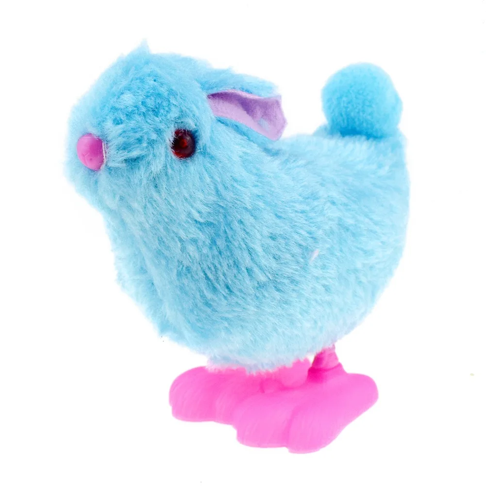EPT $1 Dollar promotion Toddlers Easter Wind Up Bunny Jumping Chick Novelty Chicken Hopping Wind up Kids Toy For Party Favor